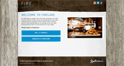 Desktop Screenshot of firelakerestaurant.com